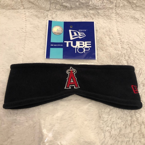 LA Angels Anaheim Tube Top Winter Headband New Era - Picture 2 of 8